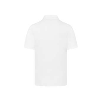 Formula 1 tricou polo Small Logo white 2024