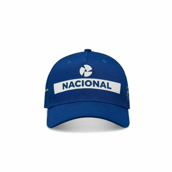 Ayrton Senna șapcă de baseball Nacional blue 2024