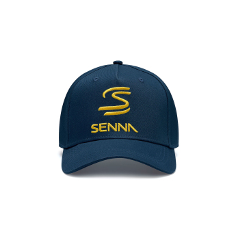 Ayrton Senna șapcă de baseball Logo blue 2024