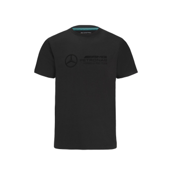 Mercedes AMG Petronas tricou de bărbați Stealth Logo black F1 Team 2024