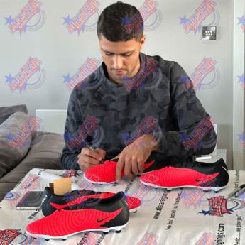 Legende gheată de fotbal în ramă Manchester City FC Rodri Signed Boot (Framed)