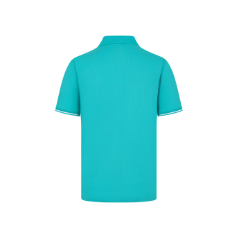 Mercedes AMG Petronas tricou polo Small logo Teal F1 Team 2024