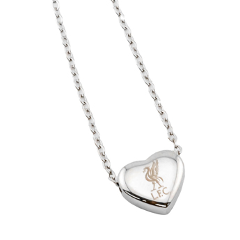 FC Liverpool lănțișor de gât cu pandantiv Stainless Steel Heart Necklace