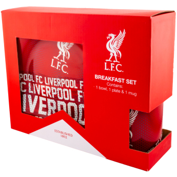 FC Liverpool set de masă Impact Breakfast Set