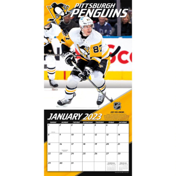 Pittsburgh Penguins calendar Sidney Crosby #87 2023 Wall Calendar