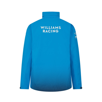 Williams Martini Racing geacă de bărbați cu glugă Driver Rain blue F1 Team 2024