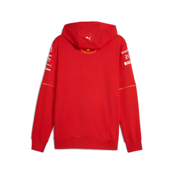 Ferrari hanorac de bărbați cu glugă Driver Hoody red F1 Team 2024