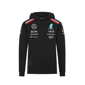 Mercedes AMG Petronas hanorac cu glugă pentru copii Hoody black F1 Team 2024