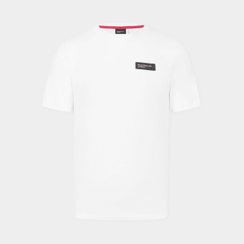 Porsche Motorsport tricou de bărbați Small Logo white 2024