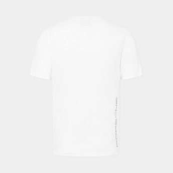 Porsche Motorsport tricou de bărbați Small Logo white 2024