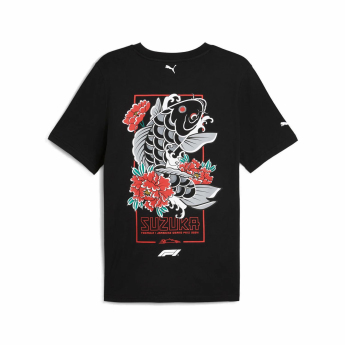 Formula 1 tricou de bărbați Japan GP black 2024