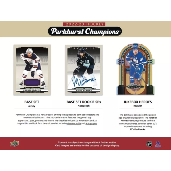 NHL cutii Cărți de hochei NHL 2022-23 Upper Deck Parkhurst Champions Blaster Box