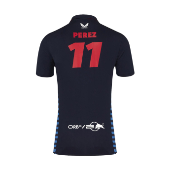 Red Bull Racing tricou polo Driver Sergio Pérez blue F1 Team 2024