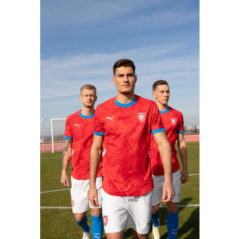Echipa națională de fotbal tricou de fotbal pentru copii Czech Republic 24/25 home