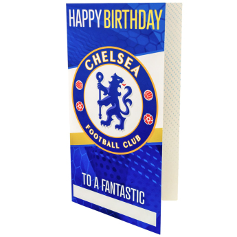 FC Chelsea felicitare cu abțibilduri, urare La mulți ani Personalised Birthday Card