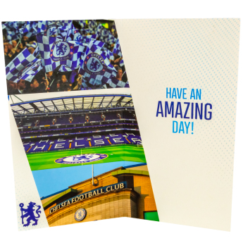 FC Chelsea felicitare cu abțibilduri, urare La mulți ani Personalised Birthday Card