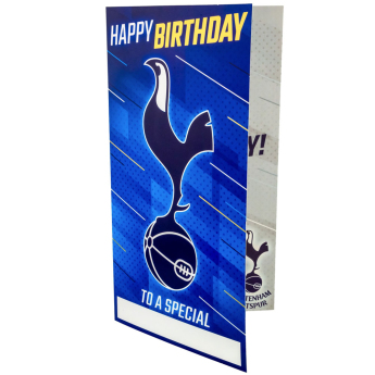 Tottenham Hotspur felicitare cu abțibilduri, urare La mulți ani Personalised Birthday Card