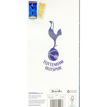 Tottenham Hotspur felicitare cu abțibilduri, urare La mulți ani Personalised Birthday Card