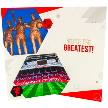 Manchester United urări pentru ziua de naștere Dad Birthday Card