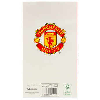 Manchester United urări pentru ziua de naștere Dad Birthday Card