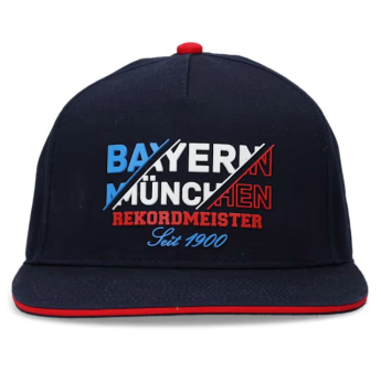 Bayern München șapcă flat Rekordmeister navy