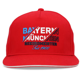 Bayern München șapcă flat Rekordmeister red