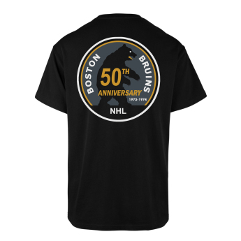 Boston Bruins tricou de bărbați Backer 47 ECHO Tee black