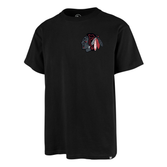 Chicago Blackhawks tricou de bărbați Backer 47 ECHO Tee black