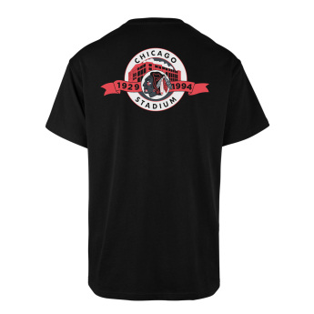 Chicago Blackhawks tricou de bărbați Backer 47 ECHO Tee black