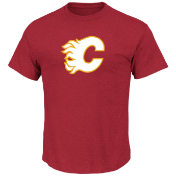 Calgary Flames tricou de bărbați Tek Patch red