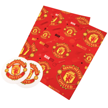 Manchester United hârtie de împachetat Text Gift Wrap