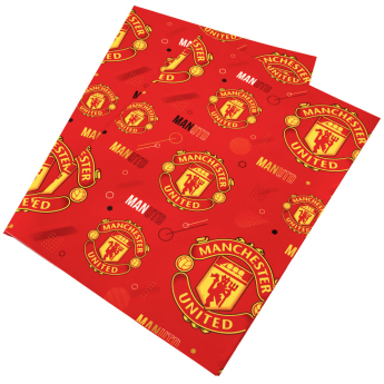 Manchester United hârtie de împachetat Text Gift Wrap