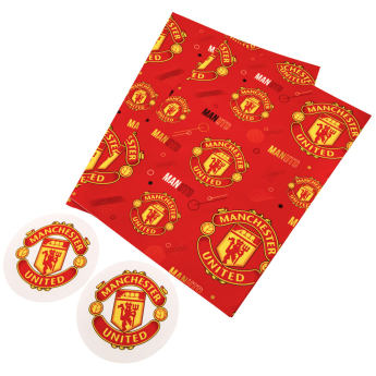 Manchester United hârtie de împachetat Text Gift Wrap