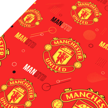 Manchester United hârtie de împachetat Text Gift Wrap