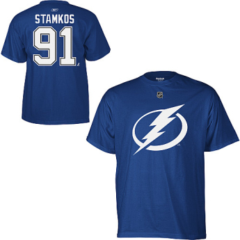 Tampa Bay Lightning tricou de bărbați Steven Stamkos blue