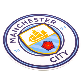 Manchester City abțibild Crest Car Sticker