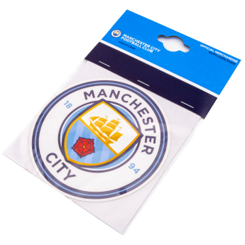 Manchester City abțibild Crest Car Sticker