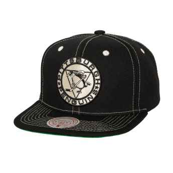 Pittsburgh Penguins șapcă flat Contrast Natural Snapback Vintage