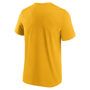 Boston Bruins tricou de bărbați Primary Logo Graphic T-Shirt Yellow Gold