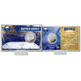Buffalo Sabres monede de colecție History Silver Coin Card Limited Edition od 5000