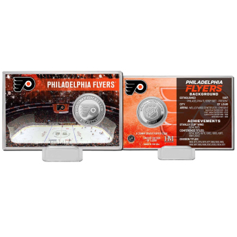 Philadelphia Flyers monede de colecție History Silver Coin Card Limited Edition od 5000