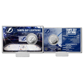 Tampa Bay Lightning monede de colecție History Silver Coin Card Limited Edition od 5000