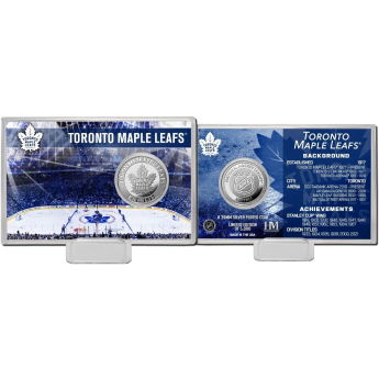 Toronto Maple Leafs monede de colecție History Silver Coin Card Limited Edition od 5000