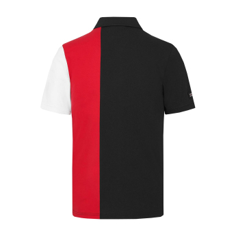 Porsche Motorsport tricou polo Stripe black/red/white F1 Team 2024