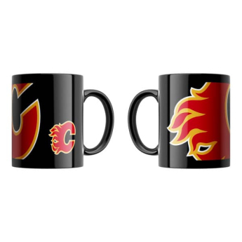 Calgary Flames cană Oversized Logo NHL (330 ml)