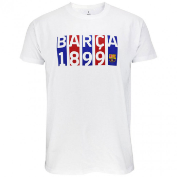 FC Barcelona tricou de bărbați Flag White