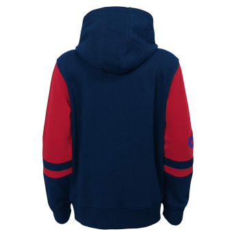Montreal Canadiens hanorac cu glugă pentru copii faceoff colorblocked fleece full-zip