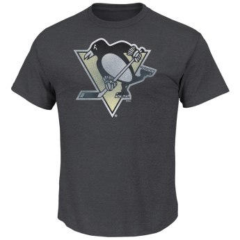 Pittsburgh Penguins tricou de bărbați Pigment Dyed grey