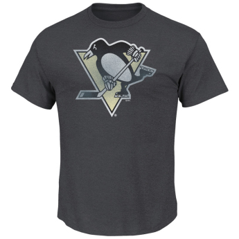 Pittsburgh Penguins tricou de bărbați Pigment Dyed grey