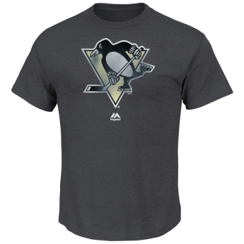 Pittsburgh Penguins tricou de bărbați Raise the Level grey